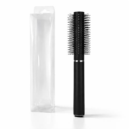 ROUND HAIR BRUSH FOR BLOW DRYING PROFESSIONAL STYLING BRUSH FOR SHORT HAIR, BEARD & FRINGE LIGHTWEIGHT ROUND BARREL HAIR BRUSH FOR VOLUME, SMOOTHING & CURLING