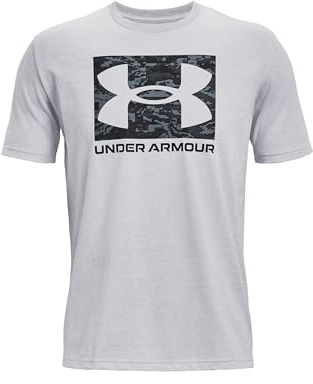 Under Armour Hombre Camiseta Deportiva con Gráfico Suelto En Caja, Black/Graphite