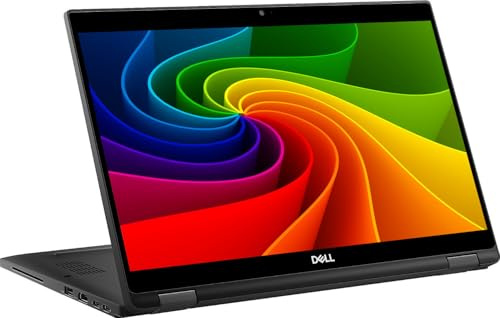 Dell Latitude 7390 2-i-1 bärbar företagsdator, i5-8350u-processor, 8 GB RAM, 512 GB SSD, 1920 x 1080, QWERTY-tangentbord, Windows 11 Pro (renoverad)