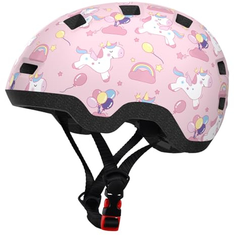Toddler Bike Helmet for 1-3 Year Olds - Adjustable Baby Infant Kids Bike Helmet for 1-3/2-3/3-5 Boys & Girls - Safety Certified for Bicycle, Scooter & Skateboarding