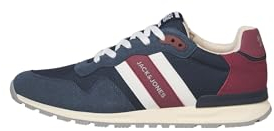 JACK & JONES Herren Jfwstellar Mesh Majolica Blue Noos Sneaker, Majolica Blue, 43 EU