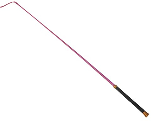 KetoBarrow Riding Crop Soft Grip Handle Horse Crop Equestrian 65cm Pink