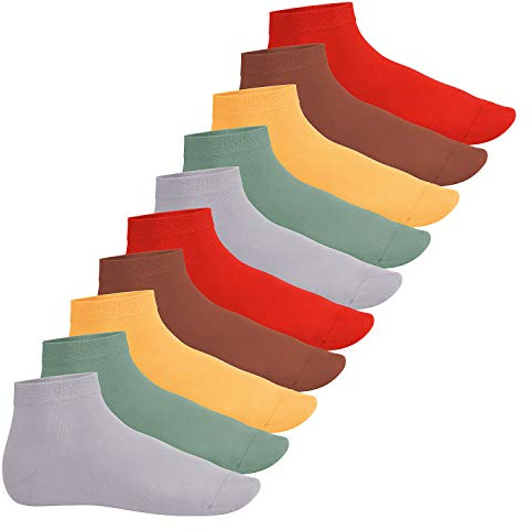 Footstar Herren & Damen Kurzschaft Socken (10 Paar) - Sneak it! - Urban Camouflage 43-46