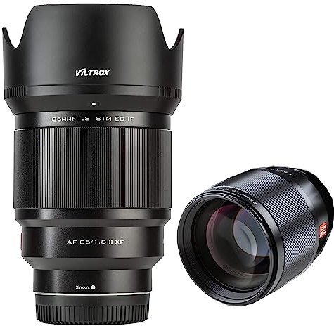 VILTROX 85mm F1.8 II XF Objektiv Autofokus Vollformat Prime Portrait Objektiv für Fuji X Mount Kamera X-T3 X-T2 X-T30 X-T20 X-T10 X-T100 X-PRO2 X-E3 X-A20 X-A5
