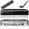 GigaBlue UHD Trio Récepteur satellite 4K DVB-S2x DVB-C2 DVB-T2 avec clé WiFi Babotech 2160p, PVR, HDMI, fente pour carte SD Noir