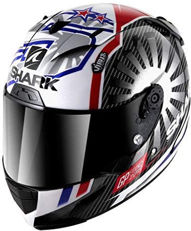 SHARK Unisex-Erwachsene Integralhelm (Replik Zarco Gp de France Graphics, M - 57-58 cm - 22,4-22,8 Zoll)