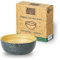 Jungle Culture® Medium Bamboo Salad Bowl • Handmade Wooden Bowls • Big Fruit Bowl with Black Terrazzo Pattern • Wood Bread Basket • Eco Friendly Decorative Serving Bowl for Pasta, Snacks & Crisps