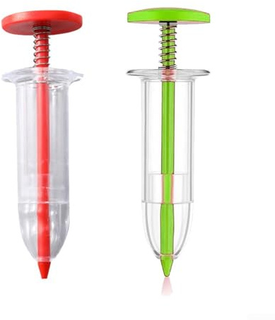 2 spargitori leggeri da giardino, strumento manuale facile da usare per applicazioni efficaci per la cura del prato