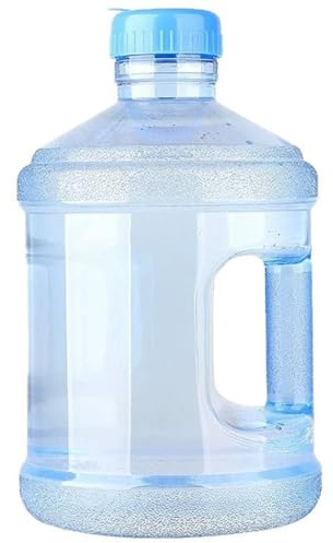 AwnsIMfreien Gallon Water Jug, 1 Gallon Water Bottle, Large 3L Camping Jug with Handle Reusable Portable Big for Outdoor Sports, Gym, Home & Travel - Blue, Big