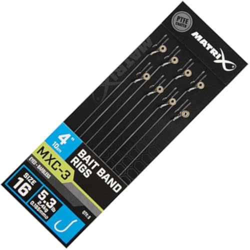 Matrix Barbless Vorfach MXC-3 Bait Band 10cm x8