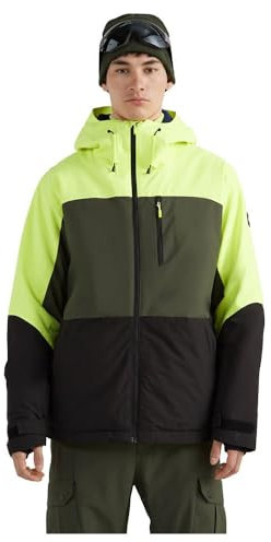 Herren Carbon Skijacke | Gelber Mix