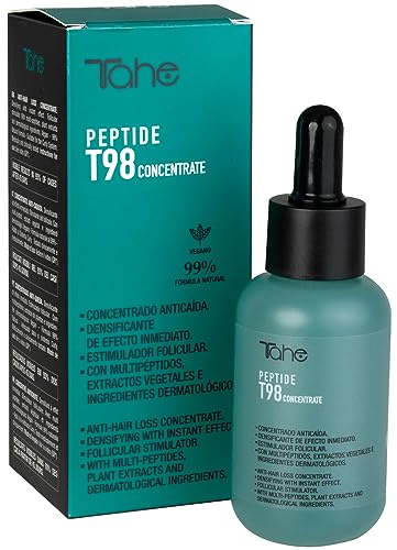 Tahe Peptide T98 Tratamiento concentrado anticaída capilar densificante con multipéptidos de efecto inmediato (50 ml (Paquete de 1))