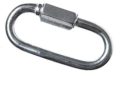 Schraubverbinder Ø 10 mm Karabinerhaken Kettennotglied Schraubkarabiner