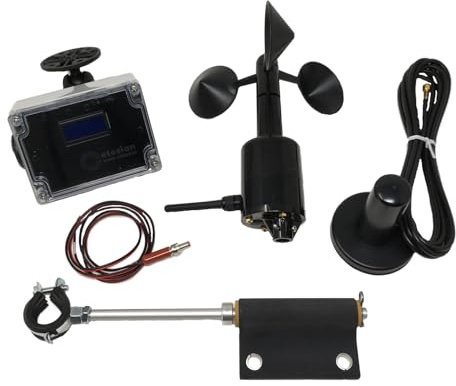 Bridge Analyzers Wireless Anemometer Crane Package | 916.5 MHz Wind Sensor & Base Unit | Job Site Safety & Wind Speed Monitoring