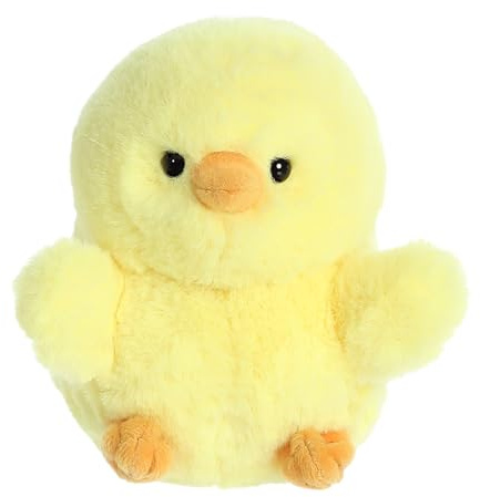 Aurora Rolly Pet 5 Chickadee Chick Playful Stuffed Animal