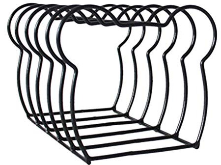 Tubayia metall stående stående mapp tidningskonstruktion bokhylla skrivbord organizer (björn)