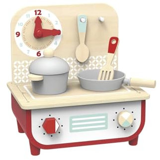 Tooky Toy Play kitchen set and BBQ, Multicoloured, 20838447