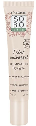LÉA NATURE SO BiO étic| Illuminateur certifié Bio – Teint universel | Illumine – Effet bonne mine | Texture fluide & légère |Huile de Jojoba bio| 99% d’origine naturel - Vegan |Made in France| 15 ml