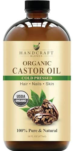 Handcraft Blends Organic Castor Oil - 473 ml