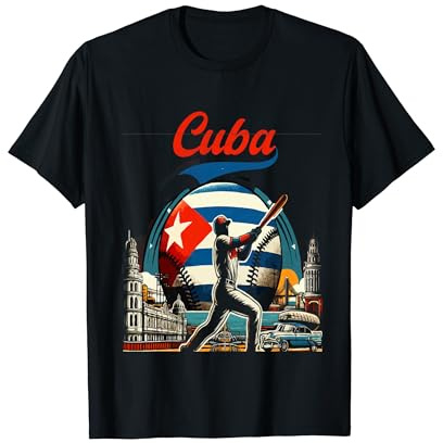 Cuba Baseball Vintage T-Shirt
