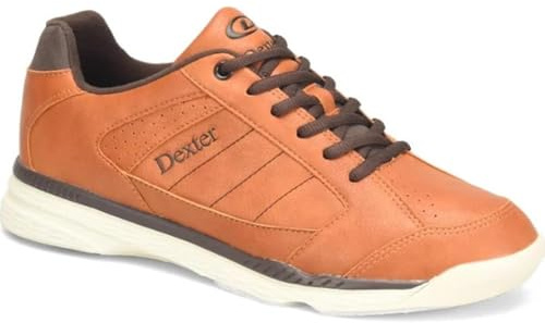 Dexter Ricky IV Men's Bowling Shoes (for Right or Left Handed Bowlers- Universal Slide Soles on Both Shoes) - Brown 13