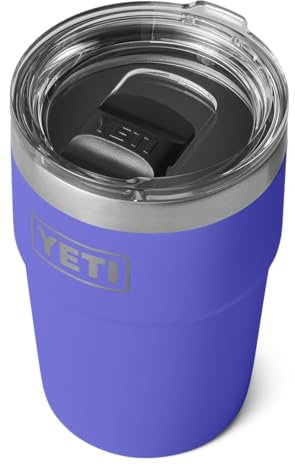 YETI Rambler Stapelbarer Becher Mit MagSlider Deckel, Ultra Marine Violet, 16 oz (473 ml)