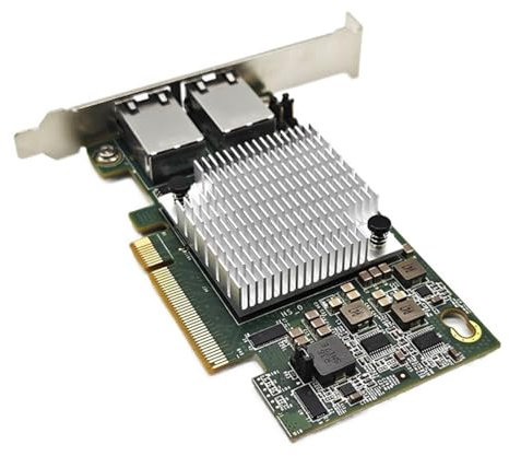10G Ethernet Converged Network LAN Adapter, 10Gb Dual RJ45 Port Network Card