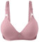 Bustier Rallonge Soutien Gorge Avec Armatures Avec Dentelle Paquet Sous Vêtements Sport Femme Sans Couture Confortable Soutien Gorge Sans Armature Dim Generous Fermeture Devant Bandeau (Rose Gold, 38)