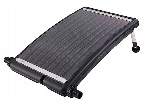 COIL Solar Poolheizung, Solarmodul, Poolheizung, Solar Sonnenkollektor, Heizstab Pool, Pool Heizung Solarpanel für Pool mit Verstellbaren Füße Garten Pool Heizung Solarheizung Pool (Tank: 7 Liter)