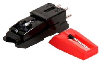 BESTonZON Einfache Installation Plattennadel Ersatz Schallplattenzubehör Grammophonteile Kunststoffarm Aluminiumarm Konische Diamant Nadel