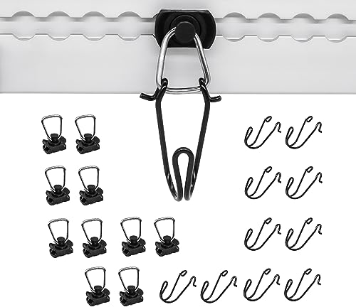 Lasiprofi Airline-Fitting mit Stahlhaken | Set | Airlineschiene | Kleiderhaken | Ordnung auf der Ladefläche (10)