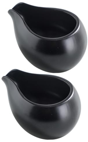 TOVINANNA 2pezzi Brocche Per Latte in Ceramica Contenitori Per Caffè e Zucchero Decorazioni Per Casa Tazze Per Peperoni in Ceramica