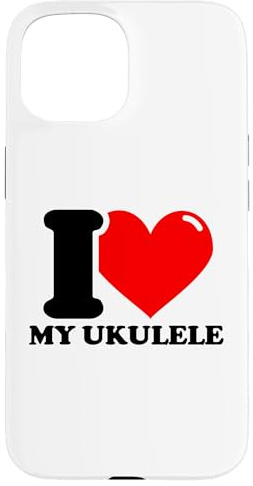 J'adore Mon ukulélé Coque pour iPhone 15