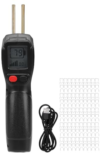 Kit saldatore per riparazione plastica con pistola sparachiodi per saldatura a caldo senza fili portatile da 200 punti per supporto lampada cruscotto paraurti auto nero