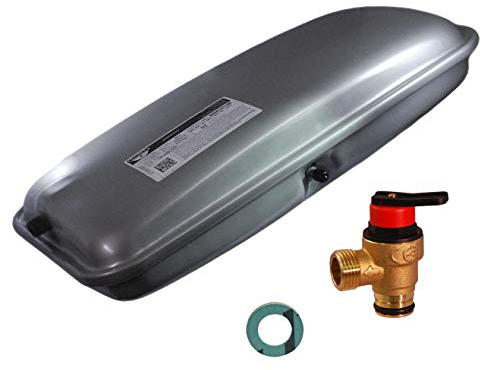Expansion Vessel Replacement for Vaillant 181051 Bundle with Pressure Relief Valve 178985
