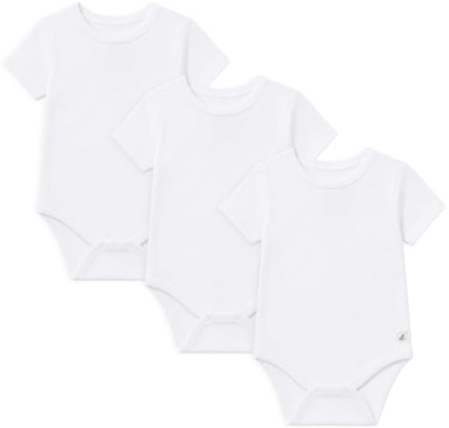Bramble & Bear Confezione Da 3/6 Gilet Per Neonati A Maniche Corte Vests Neonato Unisex (Pacco da 6)