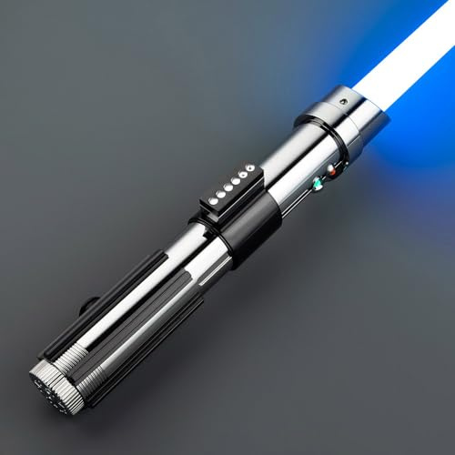 MechEdu Blade Length 25 cm, Sabre with Removable Blade Handle, Cosplay Prop, with Realistic Sound and Flash Effects, A Gift for Teenagers and Adults (Xenorgb Version)