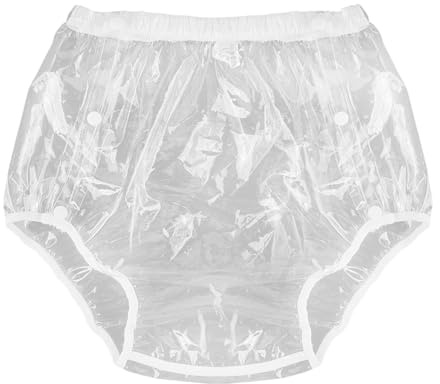 harayaa Pañal para adultos, ropa interior lavable, para mujeres, hombres y mayores, Claro Xl