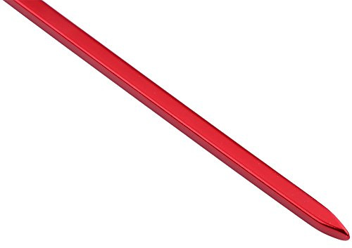 Generic Clavos para Estacas de Tienda de Campaña de 16 Cm para Actividades Al Aire Estacas de Aluminio de Alta Resistencia para Acampar 10 Piezas (Rojo)