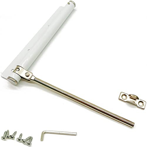 Cierrapuertas de acero inoxidable con cierre automático, ajustable, cierre automático, para uso residencial y comercial (hasta 30 kg)