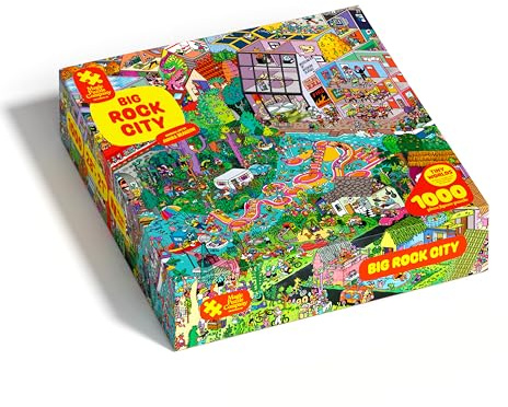 Big Rock City • 1000-Piece Jigsaw Puzzle from The Magic Puzzle Company • Series Four