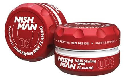 Nishman - 03 Styling Wax Flaming - Pomada para el cabello 150 ml