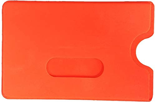 10 x EC-Kartenhüllen, Kreditkartenhüllen, Schutzhüllen (rot)