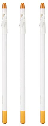 3 Pack Pencil, Beard for Men's Grooming, Tracing Tool for Hairline, Goatee Styling & Beard Shaping,White