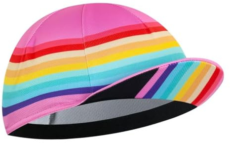 Corsehild Cartoon Cycling Cap for Man and Woman Cycling Hat Under Helmet-Polyester Breathable Sweat Absorbent