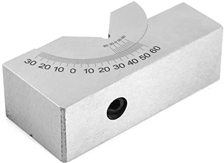 Angle V Block Tool Steel Precision Micro Angle V Block Milling Ideal for Milling Machines, Planers, Drill Presses with Adjustable Angle Grinders