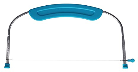 Livellatrice per Torte, Taglierina per Torta a Filo Regolabile in Acciaio Inossidabile 304 con Manico e Strumento di Cottura Fai-da-te in Scala per Cucina (【29449】Taglio della