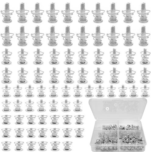 80 Stk Federschrauben, M2x6.35/8/ 9, M2.5x10b GPU Grafikkarte Rückplatte Kühlkörper Schrauben, Grafikkarte Wärmeableitung Schraube, Computerlüfter Feste Schrauben, Federschraube für Grafikkarten