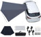 TAZZOR Vorzelt Auto Markise, 2 x 3 m Wasserdicht Auto Camping markisen, UV-Schutz Tarp mit Stangen Vorzelt für PKW, Vans, SUVs, Wohnmobilen, Camper und Campingbusse