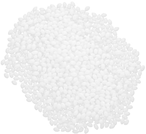 OSALADI 1bag Thermoplastic Beads for Crafts Reusable Moldable Polymorphs Plastic Pellets for Jewelry Props and Decorations Easy to Use and Versatile
